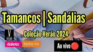 TAMANCOS  SANDÁLIAS  RASTEIRINHAS  DAKOTA CALÇADOS  BEIRARIO CALÇADOS VERÃO 2024 ✨✨ [upl. by Prasad]