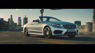 The New MercedesBenz CClass Cabriolet Commercial Time To Look Up Again  MercedesBenz Singapore [upl. by Lantha]