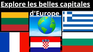 Quiz des Capitales dEurope  Êtesvous un Vrai Expert  🇪🇺 [upl. by Fortunia244]