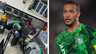 Nigeria squad land back home as captain aims respect dig after being held hostage [upl. by Wilhelmine834]