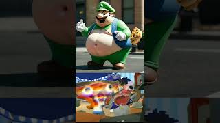 SMG4 MARIO AND THE GANG REACTION TO CURSED LUIGI IMAGES 29 [upl. by Nnylorac]