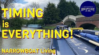 NARROWBOAT Living  We never expected this It’s all in the TIMING Ep92 [upl. by Shewchuk]