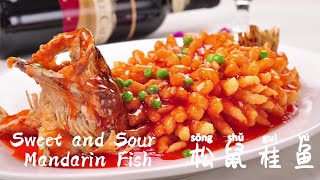 Suzhou cuisine Traditional famous dishes Sweet and Sour Mandarin Fish [upl. by Ellimaj575]