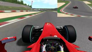 F1 2010 Ferrari Rfactor Onboard Nürburgring 2010 HD Downloadlink [upl. by Eicyac]