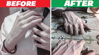 get Veiny hands permanently  in Less than 3 min at Home [upl. by Searby]