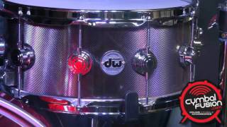 DW Collectors Snare Drum Knurled Nickel Over Steel 65x14 [upl. by Paehpos106]