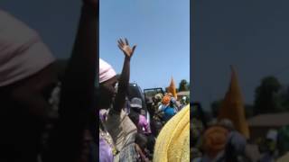 Gambia Mandinka Drum 2017 at Urokan in Kiyan quotNyako ManjangquotVery famous singer in Gambia [upl. by Dier700]