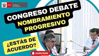 🔴¡CONGRESO DEBATE 👇👇Nombramiento PROGRESIVO 2024 [upl. by Korrie]