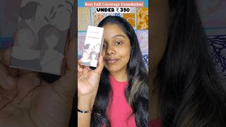 Just Found a Full Coverage Foundation under₹350 🤞MARSCosmetics foundationreview honestopinion [upl. by Thalassa]