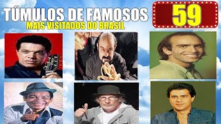 TÚMULOS DE FAMOSOS 59 IMAGENS EXCLUSIVAS ATOR EDUARDO CONDE  ZÉ DO CAIXÃO REFORMADO [upl. by Akirre]