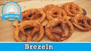 Brezeln selber machen  einfaches Rezept 🤤 [upl. by Gnuh242]