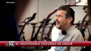 ¡El emocionante discurso de Unzué [upl. by Tyne]