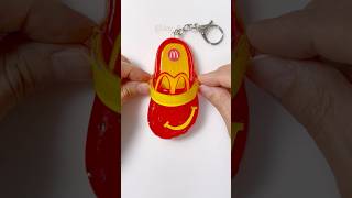 크록스 키링 만들기😍McDonalds Crocs Keychain DIY with Nano Tape Squishy 실리콘테이프 맥도날드 해피밀 [upl. by Eivol]