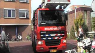 Open Dag Brandweer Alphen ad Rijn op za 11 sept 2010 deel 1 [upl. by Bordie]