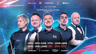 WATCH LIVE  2024 BetVictor Championship League Snooker Ranking Edition [upl. by Westbrooke428]