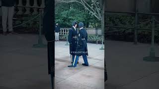 Tomb Of The Unknown Soldier  Guard Inspection Full Ceremony [upl. by Ikcaj]