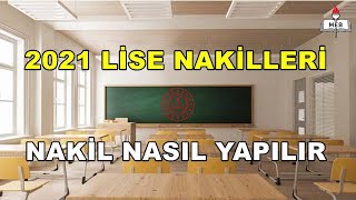 Lise nakil işlemleri  9Sınıf 10Sınıf Nakil işlemi nasıl yapılır [upl. by Marillin50]