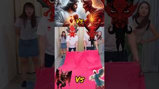 😇Jesus Vs Satan 😈jesus god jesuschrist shorts [upl. by Fosdick414]