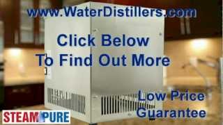 Steam Pure Counter Top Water Distiller  the SteamPure brand distiller [upl. by Chico]