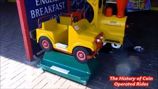 1980s Spilsby Amusement Machines Coin Operated Jeep Kiddie Ride [upl. by Layton]