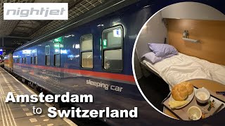 Amsterdam to Switzerland by Nightjet sleeper train [upl. by Dorlisa]