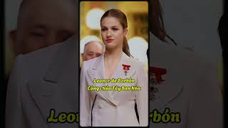 Leonor de Borbón  Công chúa Tây Ban Nha shorts xuhuong [upl. by Mook]