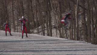 nordic skiing stunts HD  fun [upl. by Sherlocke]