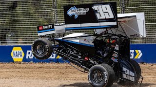 Media Day Sprint Cars at the V8 Supercars Race [upl. by Martsen]