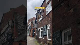 Into the shambles in Chesterfield visitengland walkingtour travelvlog england citywalk [upl. by Monica390]