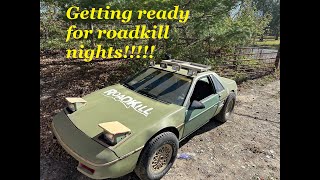 Getting the roadkill fiero ready for roadkill nights [upl. by Dorn]