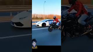 Lamborghini vs H2R🥵🥵🥵🥵😯😯🥵🥵🥵😯 [upl. by Neneek]