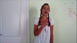 Je veux  Zaz Cover by Alisa age 11 [upl. by Harrat365]