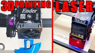 Creality Ender 3 S1 PRO 3D Printer  Laser Module Review [upl. by Sungam974]