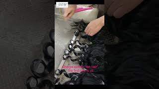 How to Curl Hair Texture with FSN Wigs Factory human hair [upl. by Fiona]