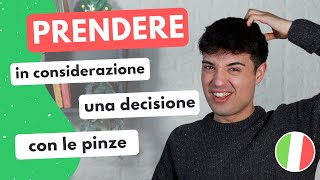 Super useful Italian phrases with the verb PRENDERE ita audio [upl. by Ozner]