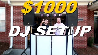 Complete Mobile DJ Setup for 1000  Beginner DJ Buying Guide Everything you need [upl. by Albemarle16]