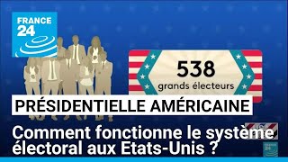 Présidentielle américaine  comment fonctionne le système électoral aux EtatsUnis [upl. by Eenobe]