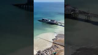 Drone Footage Cromer Pier FLYOVER [upl. by Franzoni]