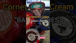 CORNETTO Ice Cream BANAT Lines Shorts [upl. by Luisa]