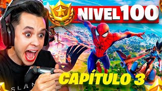 REACCIONANDO AL NUEVO CAPÍTULO 3 Y PASE DE BATALLA NIVEL 100 DE FORTNITE  TheGrefg [upl. by Paschasia]