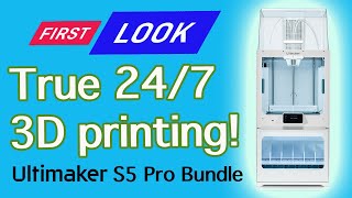 Ultimaker S5 Pro Bundle  Continuous 3D Printing 247 [upl. by Ernest]