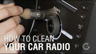 How To Clean Your Car Radio  Autoblog Details [upl. by Rotkiv]