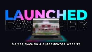 Mailer Daemon Official Website  Launched  Link in the description [upl. by Lap927]