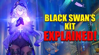 Black Swan is INSANE Honkai Star Rail 20 Black Swan Kit Explained [upl. by Jephum]