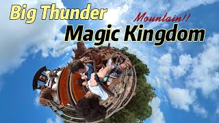 BigThunder Insta 360 One X2  Magic Kingdom  4K 30 FPS [upl. by Antonietta495]