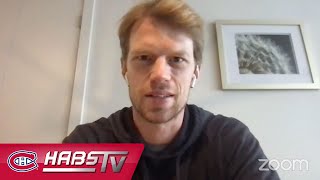 Eric Staal on becoming a Hab [upl. by Fonseca]