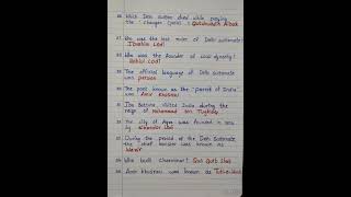 Delhi sultanates important bits in social 7Th class for all competitive exams part 1 [upl. by Mckinney]