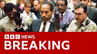 OJ Simpson former American footballer cleared of double murder dies aged 76  BBC News [upl. by Farrah]