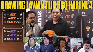 DRAWING LAWAN TLID RRQ M6 HARI KE 4 TLID TERANCAM REACTION STREAMER SWISS STAGE M6 [upl. by Kcirdla103]