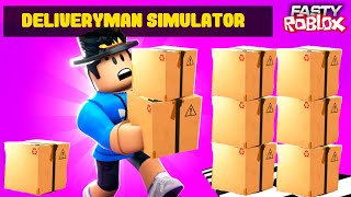 Roblox Deliveryman Simulator From zero to 550 rebirths [upl. by Ronald]